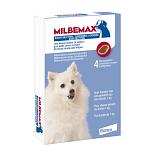 Milbemax kauwtablet kleine hond/puppy> 1 kg 4 st