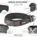 DOG Copenhagen halsband Urban Explorer Mocca