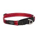 Rogz Halsband Utility Control Rood