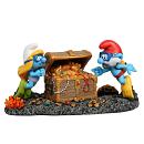 Smurfs Aqua D'ella Smurfen Onderwater Schatkist