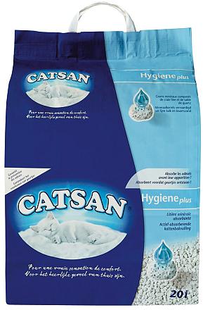 Catsan kattenbakvulling Hygiene Plus 20 ltr