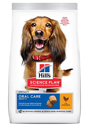 Hill's Science Plan Adult Oral Care Medium kip 12 kg