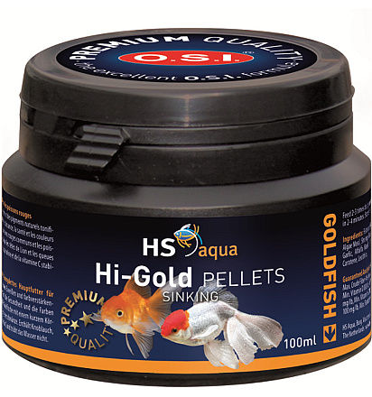 HS Aqua hi-Gold pellets 100 ml