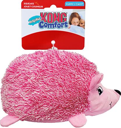 Kong Comfort Hedgehug Puppy Assorti Medium