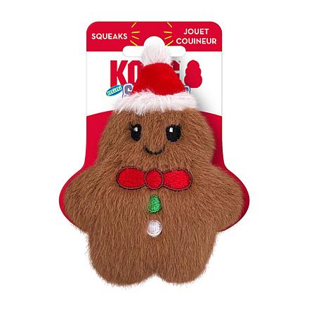 Kong Kerst Snuzzles Mini Gingerbread XS