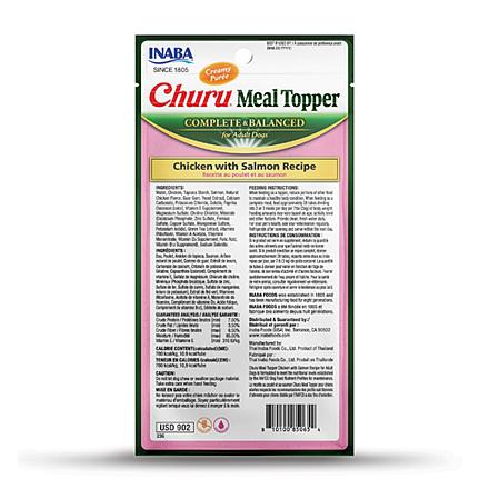 Inaba Meal Topper Chicken with Salmon<br> 4 x 14 gr