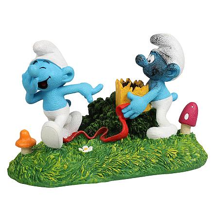 Smurfs Aqua D'ella Smurfen Bos Lolsmurf Action Air