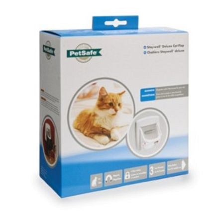 PetSafe Staywell kattenluik Deluxe Magnetic 400 white